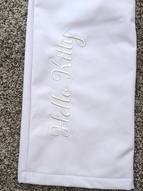Hello Kitty X Forever 21 Fleece Lined Flare Snow Pants NEW Size Large